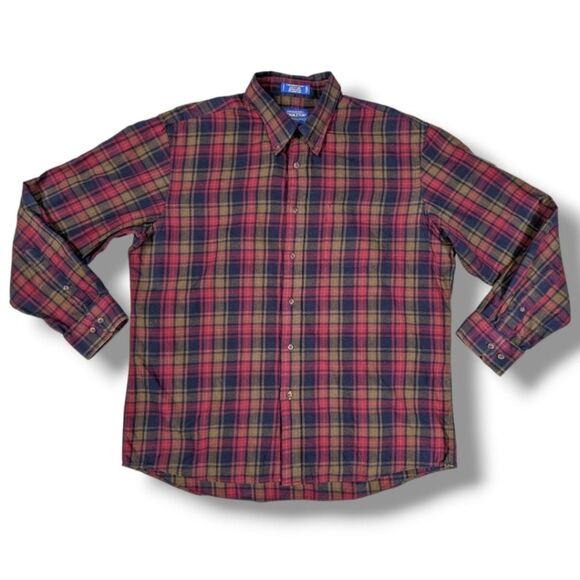 PENDLETON FLANNEL BUTTON DOWN SHIRT - Picture 1 of 5